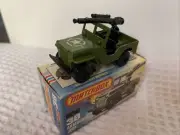 Matchbox Superfast No II Sleet-N-Snow Lesney Military Jeep