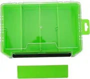 ibasenice Fishing Swivels Lure Storage Box Durable Plastic Fishing Gadget Case with Buckle Compact Tackle Organizer for Efficient Gear Management Lightweight and Portable
