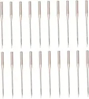JEWEDECO Sewing Machine Needles 100pcs Home Sewing Needles Large Darning Needles for Knits Flat Shank for