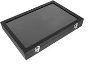 [Minkissy] Sunglass Display Case Slot Eyeglass Storage Organizer with Soft Lint Lining for Retail Personal Use Durable Design for Organizing and Protecting Sunglasses and Eyewear