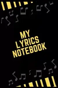 在飛比找博客來優惠-My Lyrics Notebook: Blank Shee