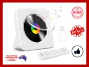 SHIWAKOTO Portable CD Player With Bluetooth, Home Player with LED Screen, USB