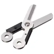 3Pcs Mini Key Chain Stainless Spring Scissor Pocket Tool Outdoor Survival Tools