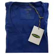 Bamboo V-Neck Tee - Reef Blue by Cariloha for Women - 1 Pc T-Shirt (M)