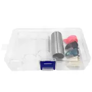 Ukulele/String Instrument Guitar Slide Bar Steel/Glass Finger Slides+ Picks Tool