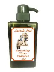 Dog Shampoo Doggo's Lavish Pets Refreshing Citrus Shampoo Essential Oils 450ml