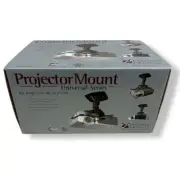 Premier Universal 25 lb Easy to Install Projector Mount Black - (New)