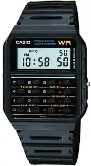 Casio CA53W-1 Databank Calculator Watch