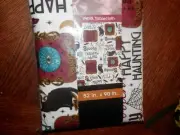 52"x 90" Rectangle Haunted Hollow Halloween PEVA Tablecloth, NWT