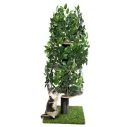 Cat Tree Scratching Post for Climbing, Hiding and Sleeping - Cat Tower for
