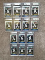 LOT (14) 2014 Charleston RiverDogs Aaron Judge BGS 9 MINT Rookie Card RC Yankees
