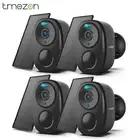 4PCS 1080P Wireless WIFI Battery Powered Security Camera Outdoor Home PIR Detect