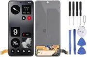 Cell Phone Touch LCD Display for Nothing CMF Phone 1 OLED LCD Screen with Digitizer Full Assembly (Black) Spare Parts