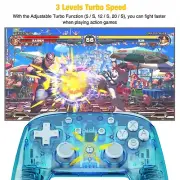 LED Wireless Switch Controller for Nintendo Switch/OLED/Lite with LED Backlight