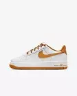 Nike Air Force 1 Low Kids Size 7Y White Desert Ochre AF1 New FJ0706 100