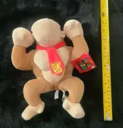 Super Mario Bros DONKEY KONG Plush 10” Stuffed Toy 2018 Nintendo Plush