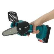 4In Mini Cordless Rechargeable Electric Chainsaw One-Hand Chain Saws Woodworking Cutting Tool W/ 1 or 2pcsch Pruning Cut