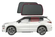 Genuine SNAPSHADES Car Rear Window Shades for Mitsubishi Outlander 4th Gen (G...