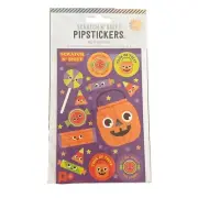 Pipsticks Halloween Treats Sweets Scratch & Sniff Sticker Sheet Pipsticker Grape