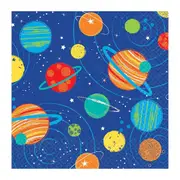 Blast Off Birthday Small Napkins / Serviettes (Pack of 16)