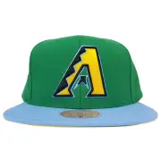 Arizona Diamondbacks Mitchell & Ness MLB Snapback Hat Cap 3D Logo Green Blue NWT