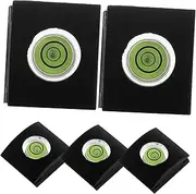 GETAJGHSD Precision Dslr Camera Flashlight Kit 5pc Hot Shoe Mount Covers Spirit Level Enhance Stability and Leveling