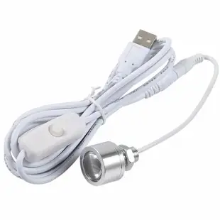 LED創意USB燈便攜式5V直流臺燈改裝1W迷你充電寶造型USB燈泡 省電