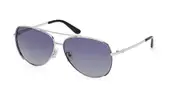 Guess GU00193 Polarized 10D Men's Sunglasses Silver Size 58