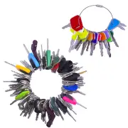 105 Construction Equipment Keys Set Fits CAT Case Kubota JCB Volvo JD JLG Bobcat