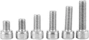 60Pcs M8 Stainless Steel Hex Socket Head Cap Bolts Screws Nuts Washers Assortment Kit