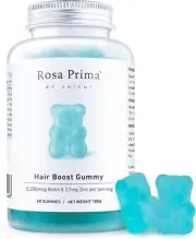Hair Boost Gummy 5200mcg Biotin Formulated with Zinc Pantothenic Acid