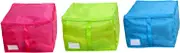 Storage Bag for Quilt Clothes Large Capacity Washable Non-woven Storage Bag s Easy Foldable