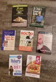 21-Day Tummy Diet, Hungry Girl Diet, & More In This Lot Of 7 Health Books