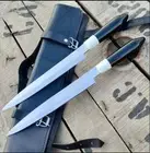 Handmade Professional Japanese Style Yangban knife set Gift For Him,Gift For Her