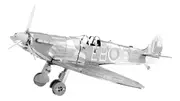 Metal Earth - 3D Metal Model Kit - Supermarine Spitfire