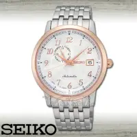 在飛比找momo購物網優惠-【SEIKO 精工】自動上鍊機械錶_藍寶石水晶_防水大鏡面4