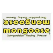 Mongoose - 1983-85 YELLOW downtube Decal - Old school bmx