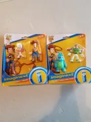 Imaginext New Toy Story Figure Forky Woody Bunny Buzz Lightyear New Set Bundle
