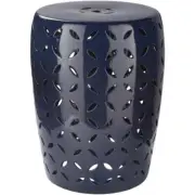 Artistic Weavers Accent Table 13.4"x13.4"x17.7" Cobalt Portable Light Weight