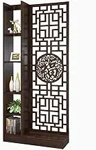 Wall Screen Room Divider, Wall Room Divider, Wall Divider with Shelf, Wood Display Organizer Display Storage Bookshelf for Entryway, Living Room, Room Separator Screen(L100cm/39.3in)