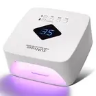 Rechargeable UV LED Nail Lamp Dryer with HD Display, Fast Gel Nail Curing