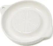 yueton 1 Pack Ceramic Grater for Mashed Potato Making, Garlic, Ginger, Onion,