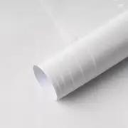Shiny White Contact Paper 40x310cm Self Adhesive Wallpaper