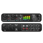 MOTU M4 4x4 Studio Sound USB-C Audio Interface 4-Channel USB for Cardioid Mics