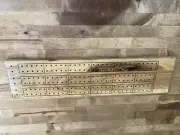cribbage board wood Hand Made
