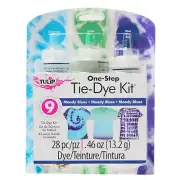 Tulip One-Step Tie-Dye Kit-3-Color (Vibrant, Classic, Shibori, Moody Blues)