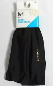 Mission Gathered Cooling Headband Black/Metallic Gold OSFM