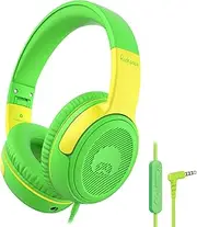Rockpapa Share 1 Kids Headphones, Wired Headphones with Microphone, 85/94dB Volume Limited, Sharing Function, Foldable, Adjustable, Childrens Headphones Over Ear for School/Travel/Phone/PC/MP3