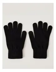 [Blaq] Essential Knitted Glove in Black