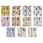 OFFICIAL HAROULITA ANIMAL PATTERNS LEATHER BOOK CASE FOR BLACKBERRY ONEPLUS